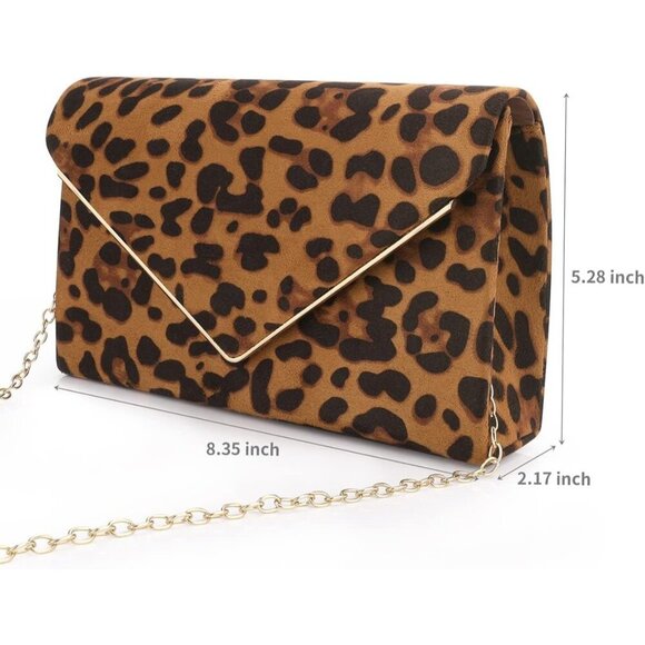 ❤️ Clutch Purse for Women Evening Wedding Party Velvet Suede Pleated Handbag - Picture 4 of 7